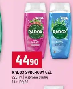 Terno RADOX SPRCHOVÝ GEL 225 ml vybrané druhy nabídka