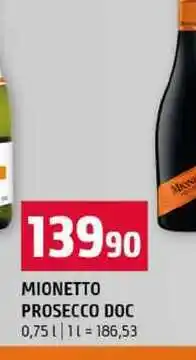 Terno MIONETTO PROSECCO DOC nabídka