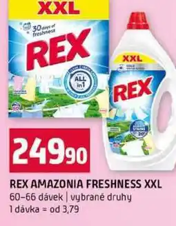 Terno REX AMAZONIA FRESHNESS XXL 60-66 dávek vybrané druhy nabídka