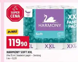 Terno HARMONY SOFT XXL 24x 15 m toaletní papír 3vrstvý nabídka