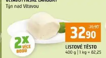 Terno LISTOVÉ TĚSTO nabídka