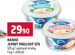 Terno RANKO JEMNÝ MÁSLOVÝ SÝR 125 g vybrané druhy nabídka