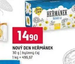 Terno NOVÝ DEN HEŘMÁNEK 30 g bylinný čaj nabídka