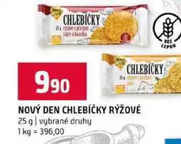 Terno NOVÝ DEN CHLEBÍČKY RÝŽOVÉ 25 g vybrané druhy nabídka