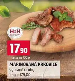 Terno MARINOVANÁ KRKOVICE vybrané druhy nabídka