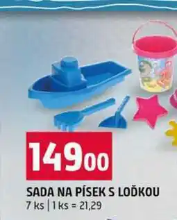 Terno SADA NA PÍSEK S LOĎKOU 7 ks nabídka