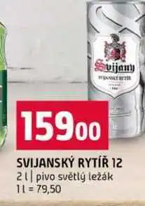 Terno SVIJANSKÝ RYTÍŘ 12 2l pivo světlý ležák nabídka