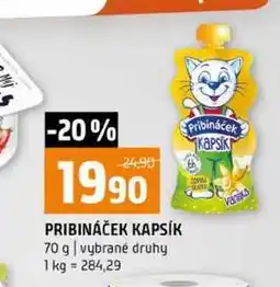 Terno PRIBINÁČEK KAPSÍK 70 g vybrané druhy nabídka