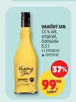 Penny Market VAJEČNÝ SEN 15% alk. originál, čokoláda nabídka