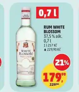 Penny Market RUM WHITE BLOSSOM 37,5% alk nabídka
