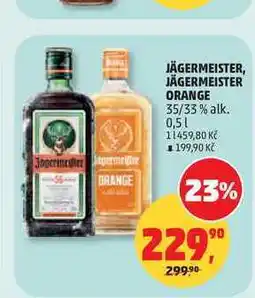 Penny Market JÄGERMEISTER, JÄGERMEISTER ORANGE 35/33% alk nabídka
