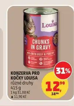 Penny Market KONZERVA PRO KOČKY LOUISA různé druhy nabídka