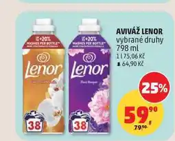 Penny Market AVIVÁŽ LENOR vybrané druhy nabídka