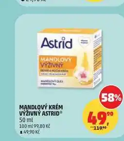 Penny Market MANDLOVÝ KRÉM VÝŽIVNÝ ASTRID nabídka