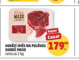 Penny Market HOVĚZÍ SMĚS NA POLÉVKU cena nabídka