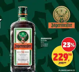 Penny Market JÄGERMEISTER 35% alk nabídka
