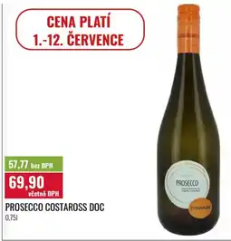 Ratio Prosecco costaross doc nabídka