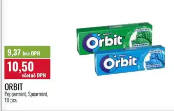 Ratio ORBIT Peppermint, Spearmint nabídka