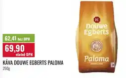 Ratio Káva douwe egberts paloma nabídka