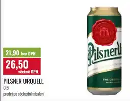 Ratio Pilsner urquell nabídka