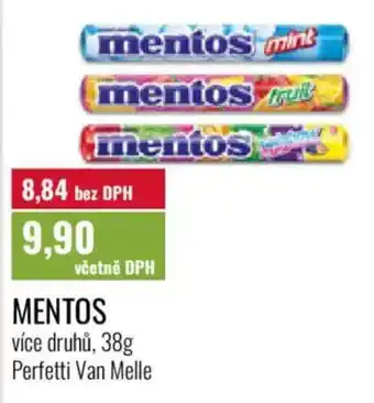 Ratio Mentos nabídka