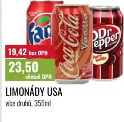 Ratio Limonády usa nabídka