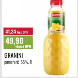 Ratio Granini pomeranč 55% nabídka