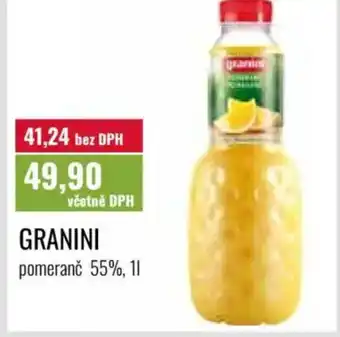 Ratio Granini pomeranč 55% nabídka