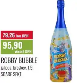 Ratio Robby bubble jahoda, broskev nabídka