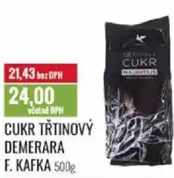 Ratio Cukr třtinový demerara F. Kafka nabídka