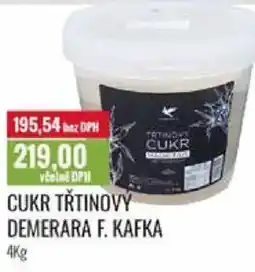 Ratio Cukr třtinový demerara f. kafka nabídka