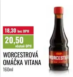 Ratio Worcestrová omáčka vitana nabídka