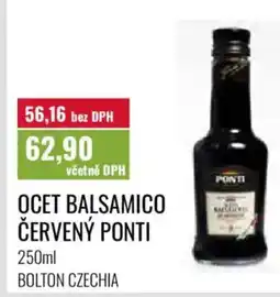 Ratio Ocet balsamico červený ponti nabídka