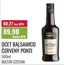Ratio Ocet balsamico červený ponti nabídka