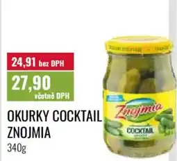 Ratio Okurky cocktail znojmia nabídka
