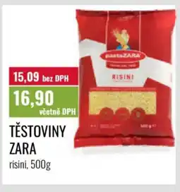 Ratio Těstoviny zara risini nabídka
