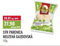 Ratio Sýr parenica neuzená gazdovská nabídka