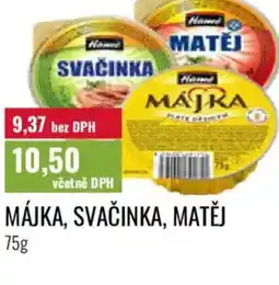 Ratio Hamé Májka, svačinka, matěj nabídka