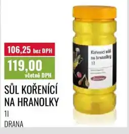 Ratio Sůl kořenící na hranolky nabídka
