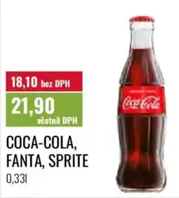 Ratio Coca-cola, fanta, sprite nabídka