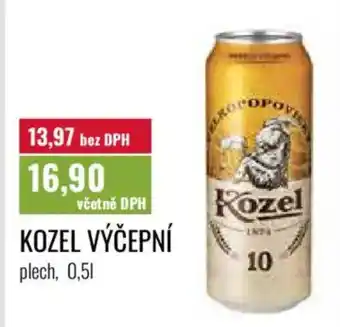 Ratio Kozel výčepní nabídka