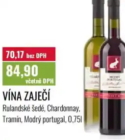Ratio Vína zaječí nabídka