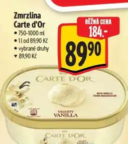 Albert Zmrzlina Carte d’Or nabídka
