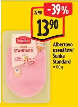 Albert Albertovo uzenářství Šunka Standard nabídka