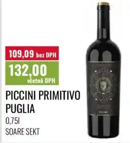 Ratio Piccini primitivo puglia nabídka
