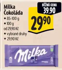 Albert Milka Čokoláda nabídka
