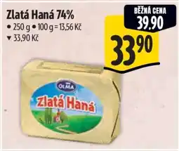 Albert Zlatá Haná 74% nabídka