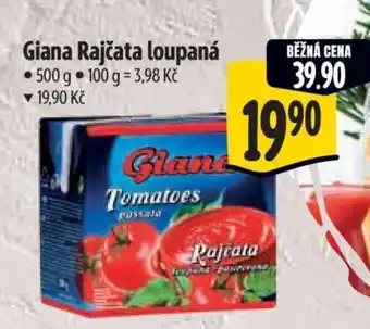Albert Giana rajčata loupaná nabídka