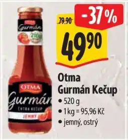 Albert Otma Gurmán Kečup nabídka