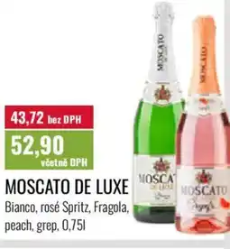 Ratio Moscato de luxe nabídka